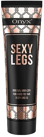 Onyx Sexy Legs Bräunungscreme mit Bronzer | Tanning Lotion für Perfekt Gebräunte Beine | Intensive Bräune & Pflege | Für Solarium, Sonnenstudio & Außenbräune | Feuchtigkeitsspendende Formel