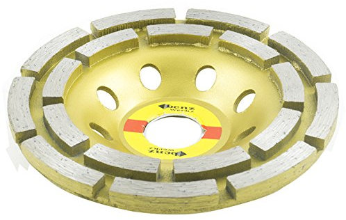 CLICLED Disco Diamantato 115mm Marmo Cemento Pietra Smerigliatrice Flex Segmenti 11,5cm