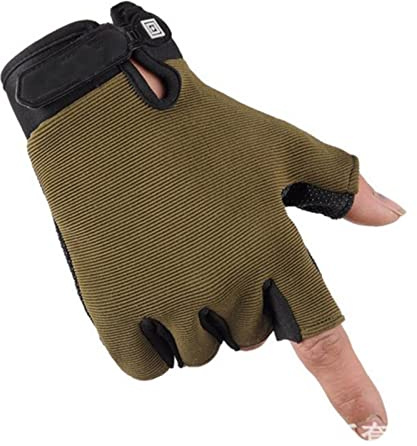 NIAN 4 Paires Demi Doigt Gants Tactiques Hommes Femmes Antidérapant Armée Militaire Vélo Airsoft Tir Équipement D'équitation Camo Mitaines Gants