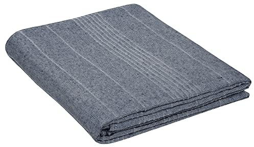 ALMACENES REVITEX Colcha Multiusos Sofá, Cubrecama, Manta Foulard, Plaid para Cama, Cubresofa, Cómoda Practica y Suave. (180x260 cm, Azul)