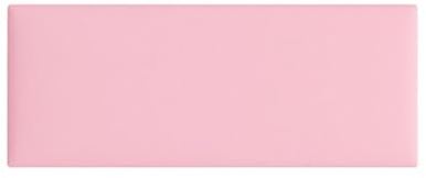 XLIHAWY Upholstered Wall Panels, Peel and Stick Headboards, 3D Anti-Collision Wall Mounted Headboards for Interior Wall Covering Decor(Pink,7pcs)