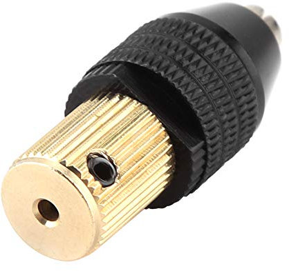 Akozon Mini Selbstspannendes Bohrfutter 0,3–3,4 Mm Spannkapazität, Miniatur-Bohrmaschinenzubehör mit 2,35 Mm Schnellspannbohrfutter (Akozonv9e8d6rfsm-01)