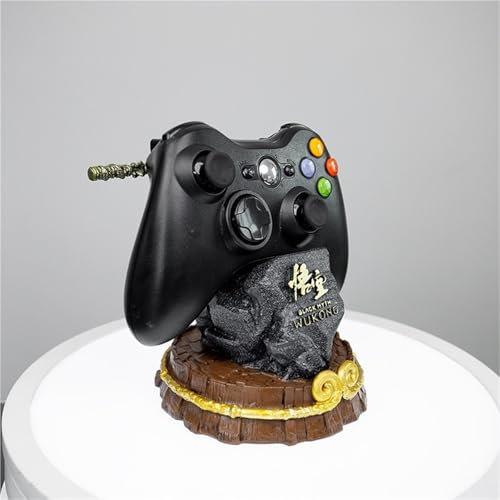 Black Myth: Wukong Soporte De Exhibición para Mando De Juego con Bastón De Bronce Desmontable Ruyi, Mango De Escritorio para Mando De Juego Diseñado para Xbox One PS5 PS4 PC NS Switch