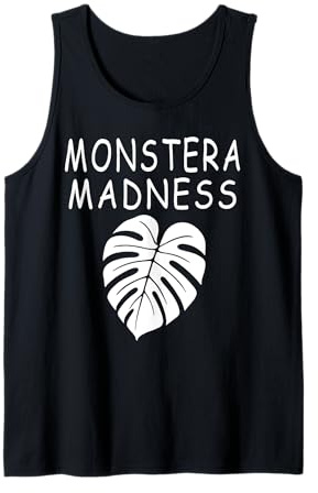 Monstera Madness Monstera Deliciosa Swiss Cheese Plant Tank Top
