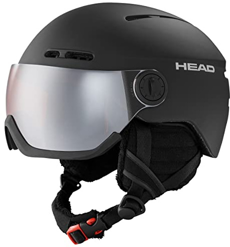 HEAD Män riddare skid/snowboardhjälm - svart, XL/XXL