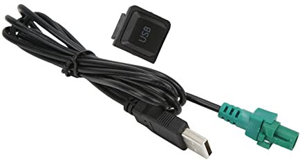 Adaptateur de câble USB d'autoradio, BOROCO Remplacement de l'adaptateur de câble de panneau de commutateur USB d'autoradio pour RCD510 RCD310