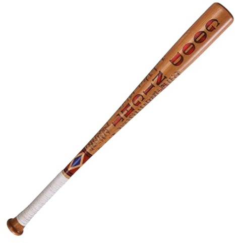 OriginalCup® Harley Quinn Basebollträ, premiumkvalitet, cosplay, ultra realistisk, 80 cm, DC Suicide Squad och Birds of Prey, film, vapen, tillbehör, maskeraddräkt, halloween