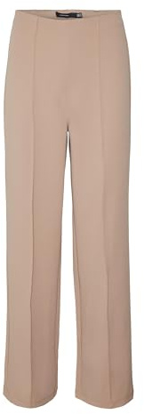 VERO Moda Damen Hose Vmbecky Hr Wide Pull On Pant Noos