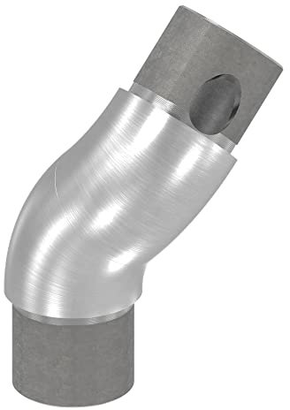STEINBACHER© | Edelstahl Rohrbogen 90°, verstellbar, für 33,7x2,0mm, V2A
