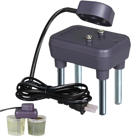 Huasean Electrolizador de Calidad del Agua | Probador portátil de electrólisis de Agua con Barras de Hierro - Camping Essentials TDS Tester para el hogar, Aventuras al Aire Libre, montañismo, Viajes