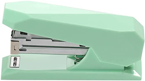 Heftgerät Feste Farbhefter Arbeitersparnis-Hefter Easy Office Hefter Manuelle Bindungsmaschine Bürohefter (Color : B-Pink)