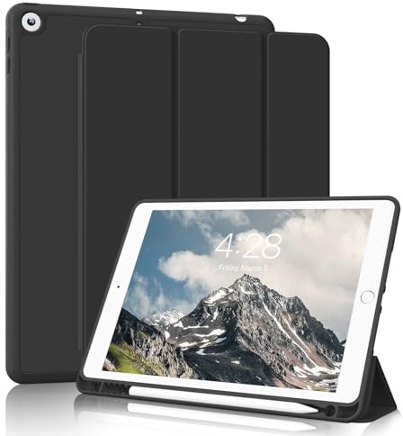 GKABXY Tastatur Hülle für iPad Pro 11 4.Gen 2022/3.Gen 2021/2.Gen 2020 mit Pencil Halter,red-3