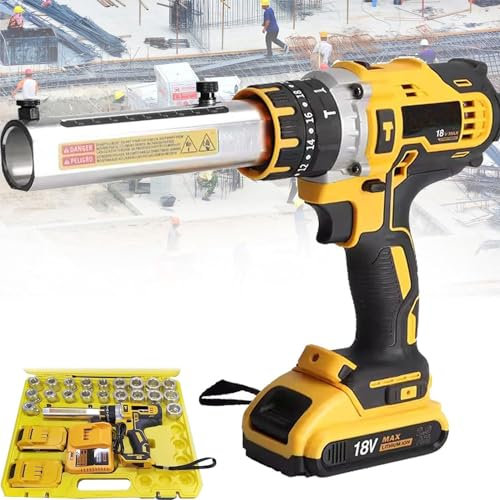 DPLWJPP Máquina Pelacables Eléctrica,Peladora Cables,Pelacables 50-300 Mm²,con 20 Bujes,Removedor Cubierta Cable para Reciclaje Chatarra De Cobre