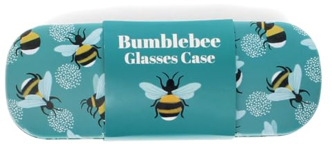 Dotcomgiftshop Brillenetui & Reiningungstuch Bumblebee Etui Hummel Motiv