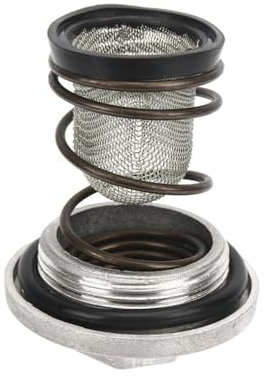 VONCYKI Motorrad-Ölablassschraube mit Federfilter, Roller-Ölfilter-Ablaufschraube für GY6 50 cc bis 150 cc Baotian Benzhou Znen Taotao