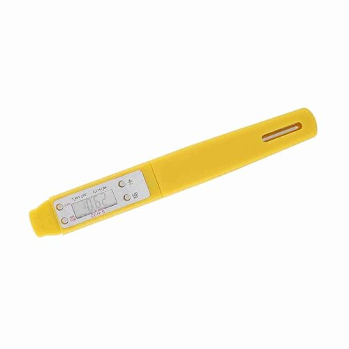 Reading Digital Food Thermometer High Accuracy Kitchen Cooking BBQ Meat Probe for Food Beverage Testing (Yellow)