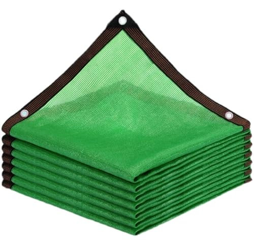 Poolzubehör: Anti-UV-Sonnenschutznetz aus HDPE für Sukkulenten, für den Außenbereich, Schwimmbadabdeckung mit Gartenschattennetz, grün, 6-polig, 4 x 8 m