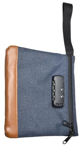 Geruchsdichte Taschen, Karbonfutter, verschließbare Tasche, Sicherheit, Diebstahlschutz, Geldtasche, für Männer und Frauen, sichere Reise-Tragetasche mit Schloss