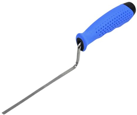 MagiDeal Tuck Pointer Construction Hand Tool Masonry Stainless Steel with Handle Mortar Repair Tuck Point Trowel Stucco Cement Kit, Width 6.35 mm