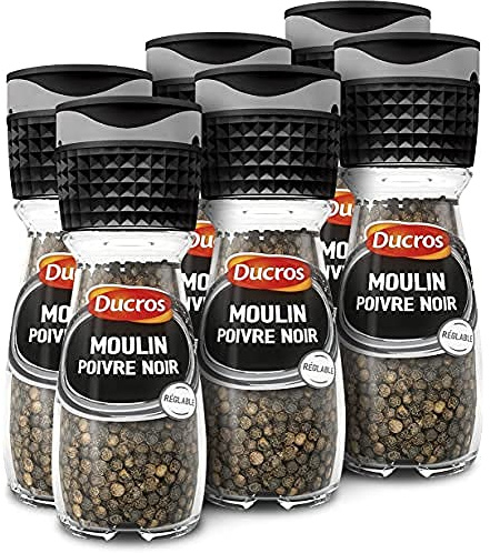 Moulin Poivre Noir n°6 Classique 35 g
