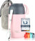 Milu® Thermobehälter für Essen 650ml, Edelstahl Warmhaltebehälter mit Löffel, Thermobecher Essen, Thermo Lunchbox für Kinder, Erwachsene, Thermobox Suppen, Babybrei, Speisebehälter Rosa, 800ml