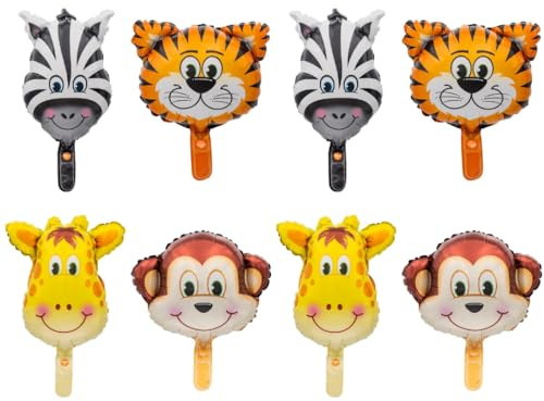 Party Austria Mini-Tierballons Folienballonsets verschiedene Sorten (Tiere 2)