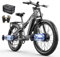 shengmilo S600 Doppelmotor Elektro-Mountainbike, 48V17.5AH Batterie 7 Gang Ölbremse ebike, Dual Shock Elektrofahrrad, DREI Fahrmodi