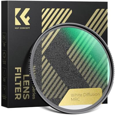K&F CONCEPT 82mm Nebel-Effekt Diffusionsfilter Mist Filter | Nebel-Effekt Diffusionsfilter für Landschafts- und Porträtfotografie,Nano-Xcel,FE705