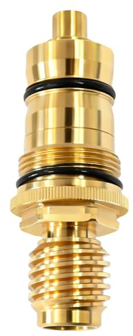 GR-47450000 Thermostatic Cartridge, 1/2 Brass Replacement – Compatible with Grohe 47450, Grohtherm 1000/3000, and Automatic 2000 Shower Faucets