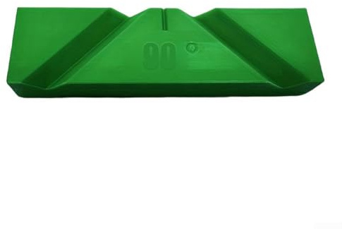 Plantilla de afilado de brocas de precisión para amoladora de banco, herramienta manual que restaura ángulos de 118° y 135° con construcción de polímero de larga duración (verde 90°)