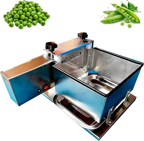 Macchina elettrica dello Sheller del pisello, sbucciatore semiautomatico del fagiolo dell'acciaio inossidabile per Edamame, fave, trasformazione dei prodotti alimentari