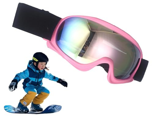 Lunettes de Ski pour les Jeunes Masque De Ski Et Snowboard Confortable Et