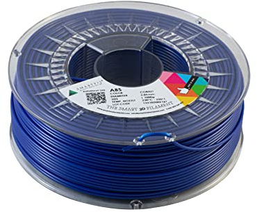 SMARTFIL ABS | Filament 3D-Druck | glatte Oberfläche mit Aceton | Gewicht: L (1000g) | Durchmesser: 2,85 mm | Farbe: Cobalt