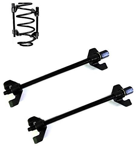 FAST WORLD SHOPPING ® Coppia Estrattori Compressori Per Molle A Spirale Leve Smontaggio Ammortizzatori 355Mm.