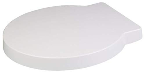 XQHD Sedile WC con Chiusura Morbida Chiusura Superiore del Coperchio A Forma di O con Sgancio Rapido capacità di Formaldeide Urea Bianca Fino A 300 kg per Una Facile Pulizia E Montaggio