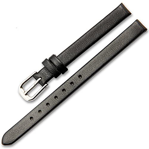 ZXF Uhrenarmbänder Leder, Frauen Ersatzarmband Band 6 8 10 12 13 14 15 16 17mm Damenleder Kleiner Uhrenarmband elegant und stilvoll (Band Color : 3, Size : 15mm)