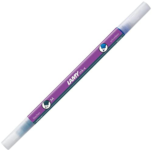 LAMY Ink-x Plastic Ink Eraser with Eraser Tip and Correction Tip - Only for Erasing Royal Blue Ink, Tip M