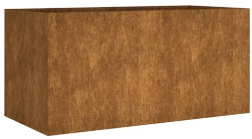 vidaXL Pflanzkübel 80x40x40 cm Cortenstahl