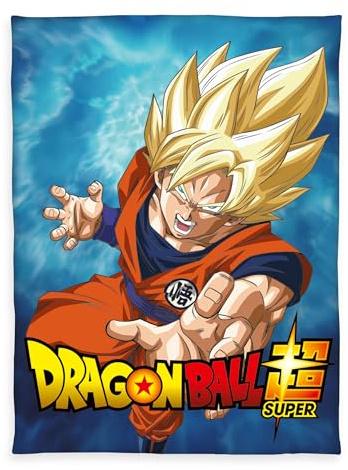 Herding Coperta Plaid Wellsoft Dragonball Super, 150 x 200 cm, Poliestere