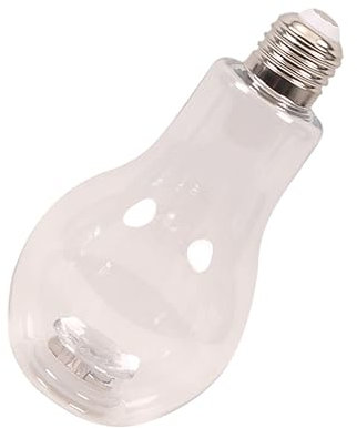 Amosfun 3sets Decorative Forma Di Lampadina Bottiglia Luminosa Trasparente Paesaggio Per Decorazione Casa e Giardino