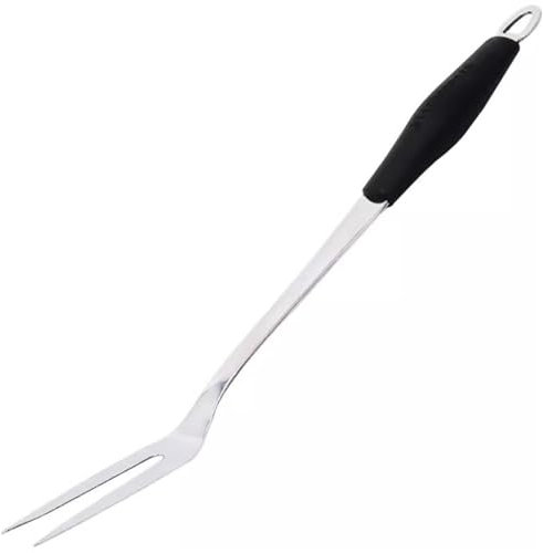 SLEDEZ Grillgabeln Edelstahl-Grill-Fleischgabel, Steak-Western-Lebensmittelgabel, Lebensmittelgabel