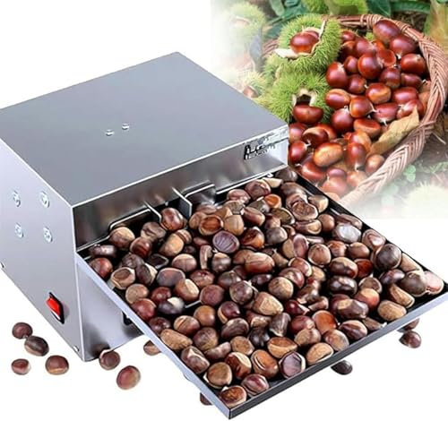Máquina Profesional Para Descascarar Y Abrir Castañas 60 W, Máquina Eléctrica Para Hacer Muescas En Castañas, Máquina Comercial Para Galletas De Castañas, Utilizar Baterías O Electricidad Doméstica