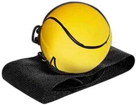 Handgelenk Return Ball mit Schnur, 6 cm Springball, Stressabbau Gummiball, Fingerübung Returnball