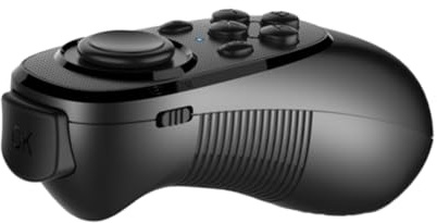 ELAYARD VR Controller für 3D-Brille Fernbedienung Gamepad Joystick Kabellos für Smartphone Tabletpc VR Headset Schwarz Kunststoff