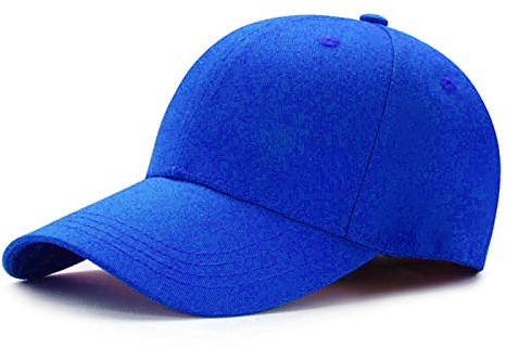Rakiuty Baseballkappe Damen Herren, Baseball Cap, Basecap Cap, Einstellbare Atmungsaktiv Baseballmütze Hüte Sport Mütze (Königsblau)