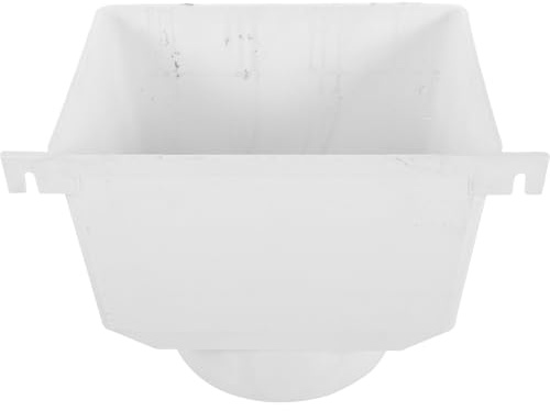 Deviatore per Grondaia e Pluviale Pvc Bianco 1 Pezzo | Installazione Semplice, Lavorazione di Precisione, per Sistemi di Drenaggio Domestici e Pubblici