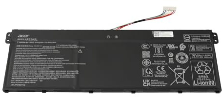 Acer AP23A5L Original Akku 53Wh AP23A5L / 11,55V | für Aspire 7 (A715-76), Vero 15 (AV15-53P), Chromebook 314 (CB314-4H), TravelMate P2 (TMP216-51)