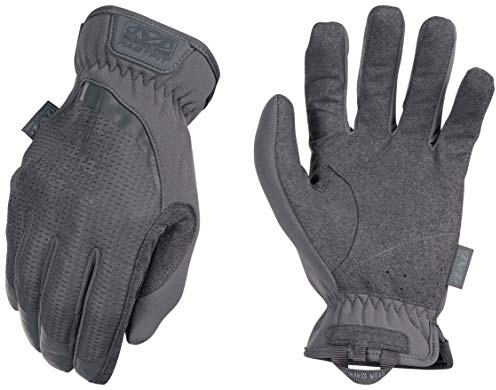 Mechanix Wear - FastFit Wolf Gris Touch Screen Guantes (X-Large, Gris)