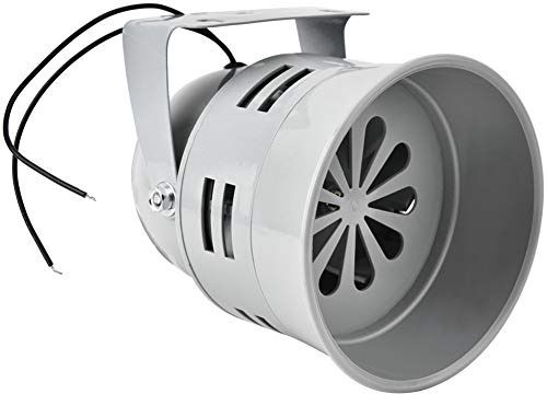 -Duty Motor-Powered Alarm Horn – 40W Weatherproof Electric Siren with Remote Control, Motion Sensor & AC220V Security Kit for Motorcycle, Vehicle In
