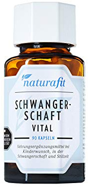 naturafit Schwangerschaft Vital Kapseln, 90 St. Kapseln